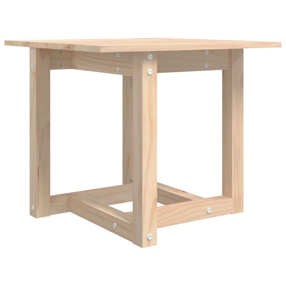 Vidaxl Konferenčný stolík 50x50x45 cm borovicový masív